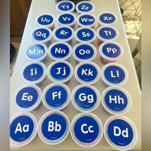 Alphabet Sounds Teaching Tubs